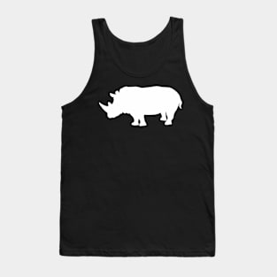 Rhino White - Rhino Tank Top